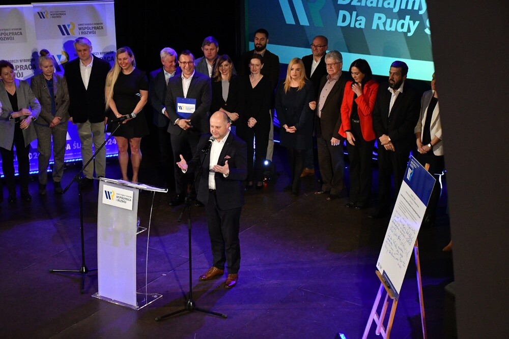 Komitet Wyborców Współpraca i Rozwój. / fot. Jacek Knapik