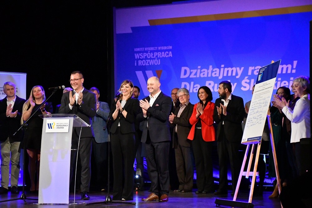 Komitet Wyborców Współpraca i Rozwój. / fot. Jacek Knapik