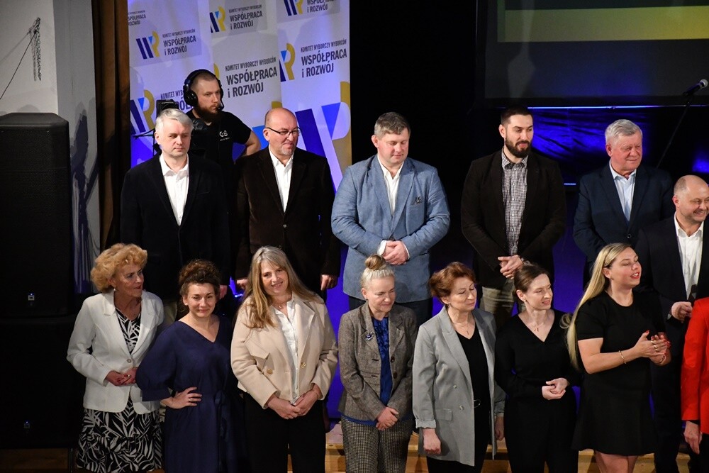 Komitet Wyborców Współpraca i Rozwój. / fot. Jacek Knapik