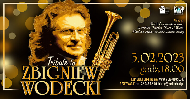 Koncert "Tribute to Zbigniew Wodecki" w MCK!