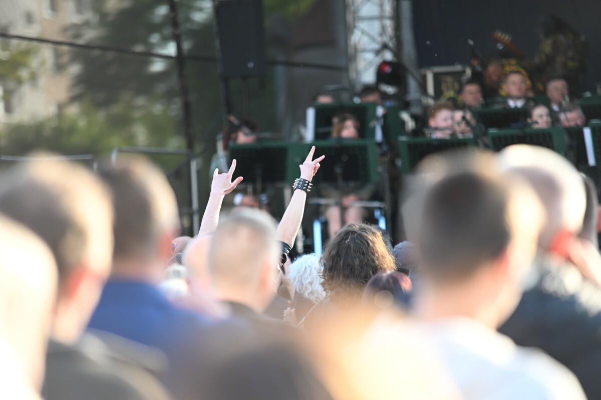 Uroczysty Koncert z okazji 34-lecia Straży Granicznej i 15-lecia Placówki w Rudzie Śląskiej. / fot. Marek Faber