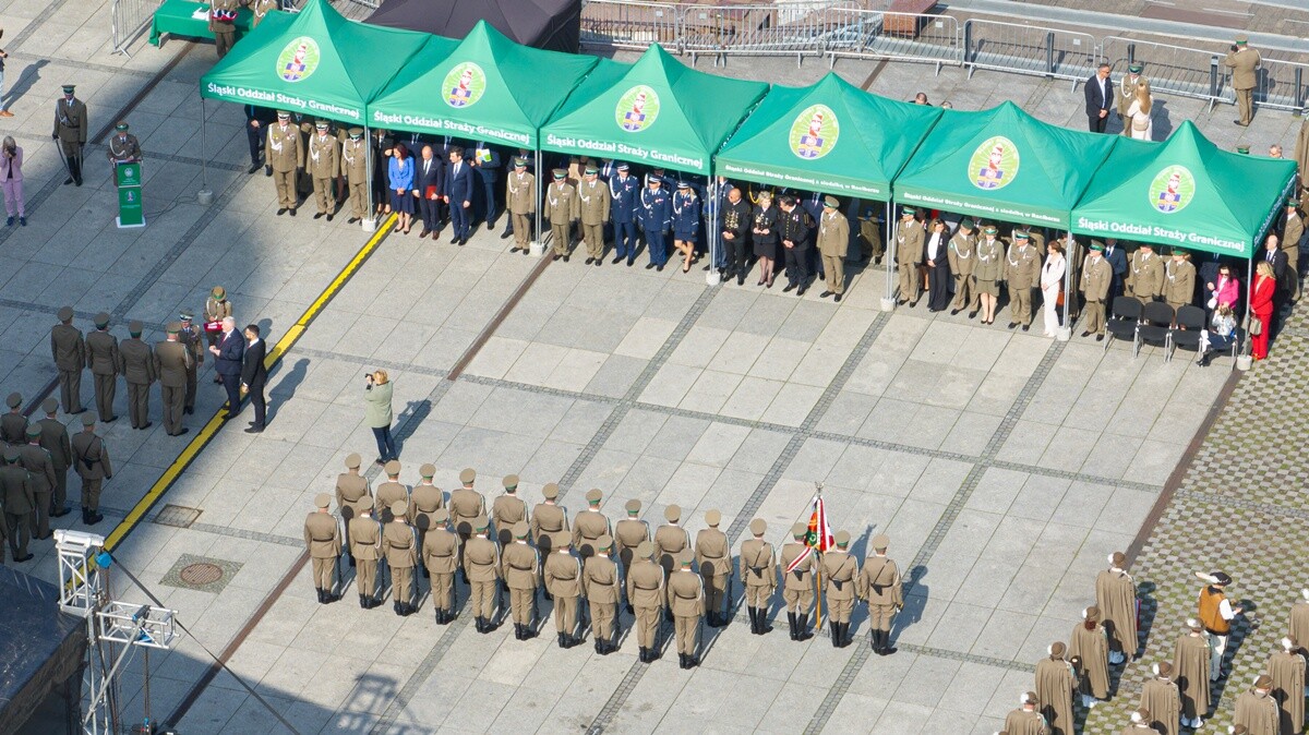 Koncert z okazji 34-lecia Straży Granicznej. / fot. Dronruda.pl