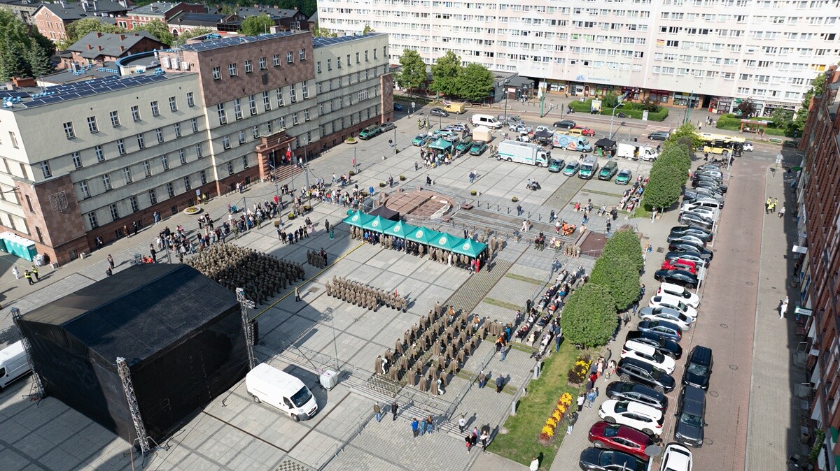 Koncert z okazji 34-lecia Straży Granicznej. / fot. Dronruda.pl