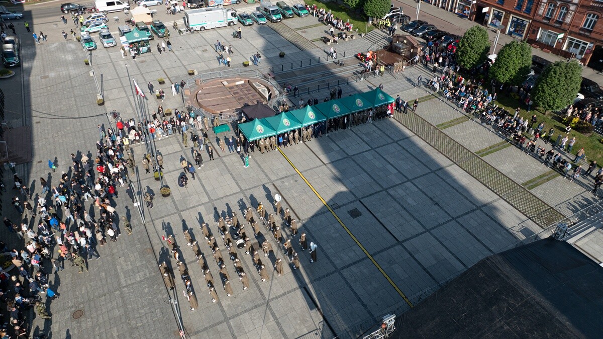Koncert z okazji 34-lecia Straży Granicznej. / fot. Dronruda.pl