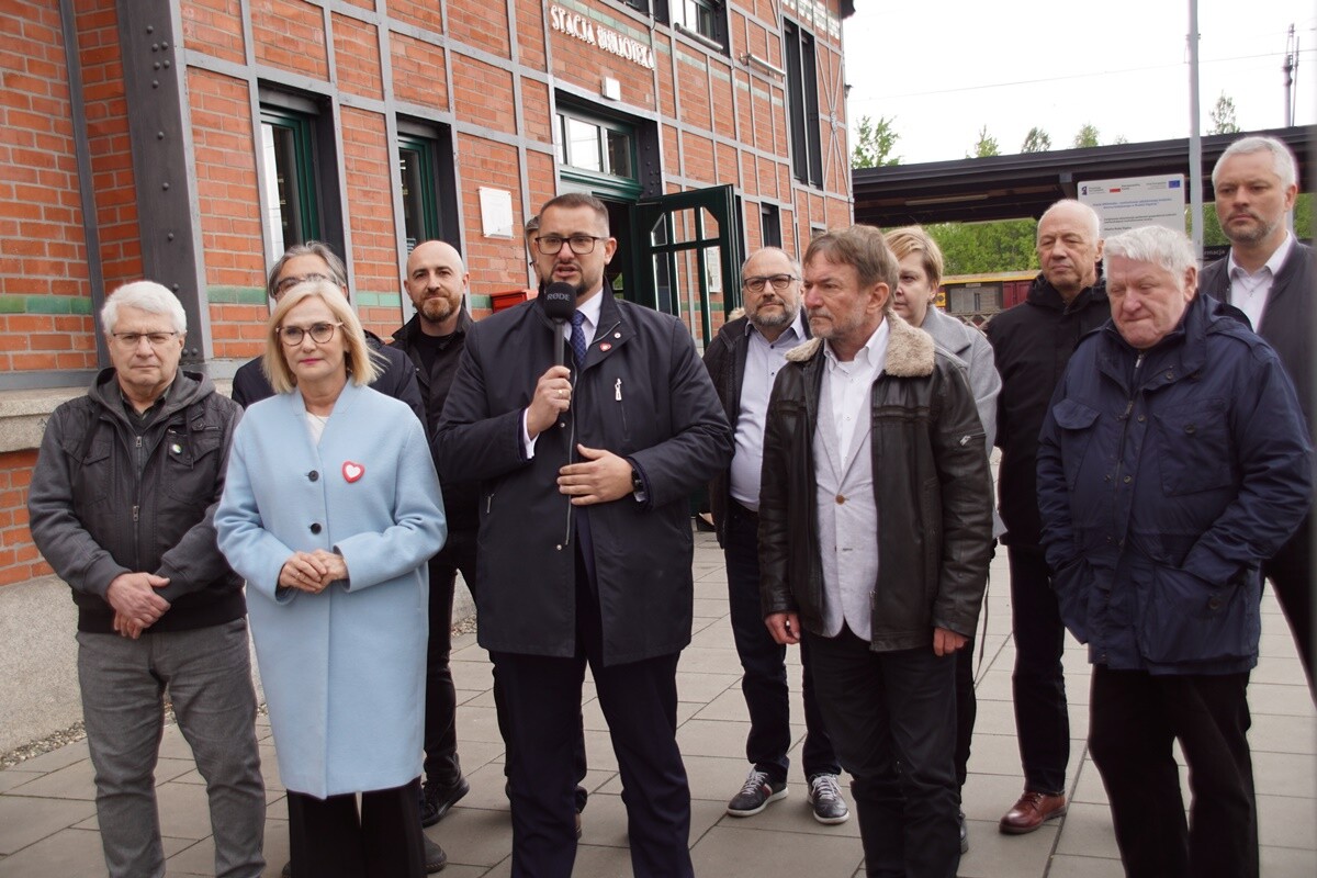 Konferencja prasowa Koalicji Obywatelskiej.