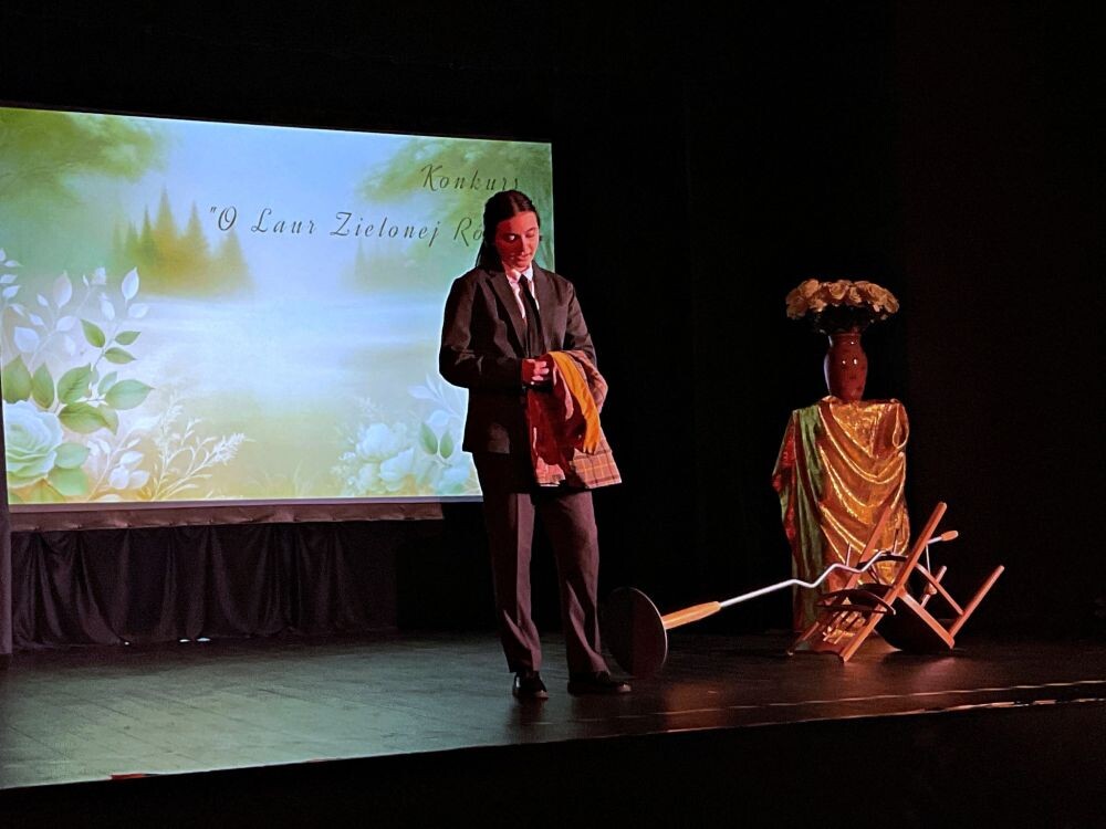 Za nami kolejna edycja konkursu recytatorskiego "O laur Zielonej Róży"/fot. Młodzieżowy Dom Kultury w Rudzie Śląskiej