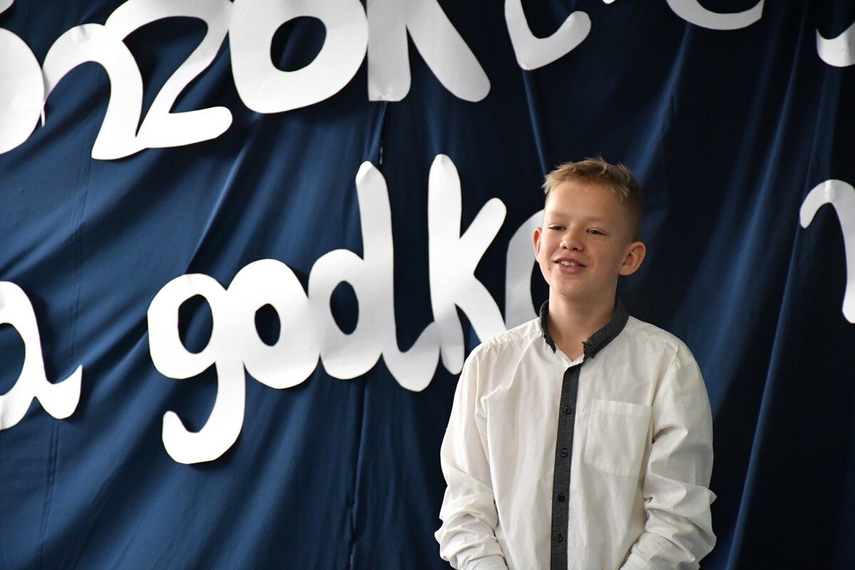 Konkurs śląskiej godni w SP nr 6. / fot. Jacek Knapik