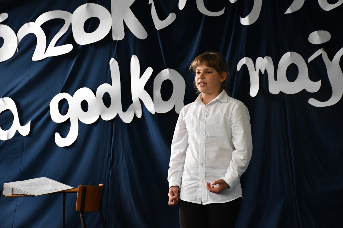Konkurs śląskiej godni w SP nr 6. / fot. Jacek Knapik