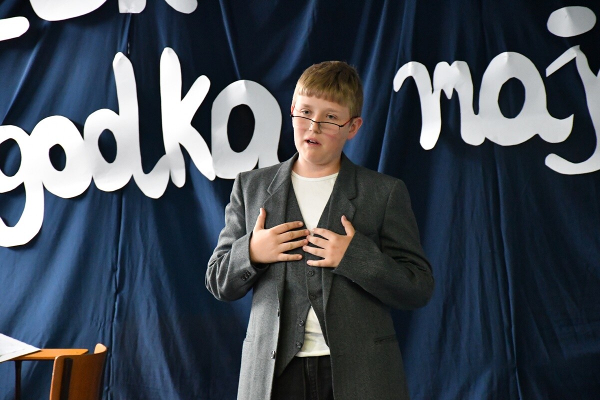 Konkurs śląskiej godni w SP nr 6. / fot. Jacek Knapik