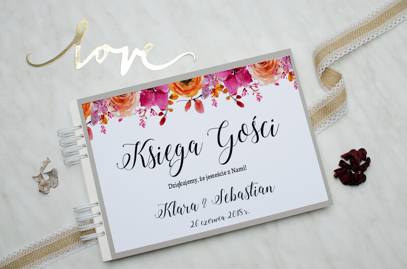 Księga gości na ślub - czym kierować się podczas wyboru?