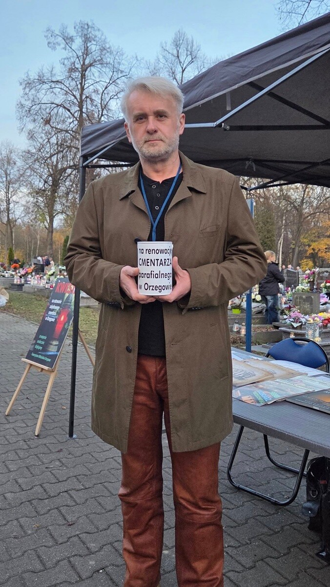 Kwesta na Starym Cmentarzu Parafialnym: Ponad 9 tysięcy złotych na ratowanie Orzegowskiej Nekropolii. / fot. TMO