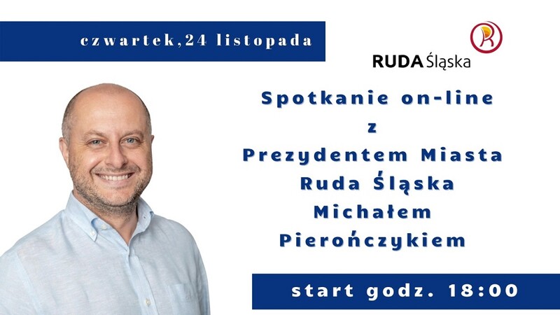 Live chat z prezydentem Rudy Śląskiej Michałem Pierończykiem