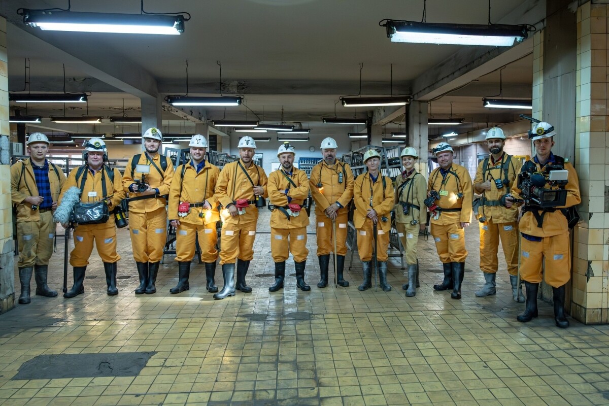 Lukas Podolski odwiedził Ruch Bielszowice w Rudzie Śląskiej. / fot. Marek Mróz / PGG