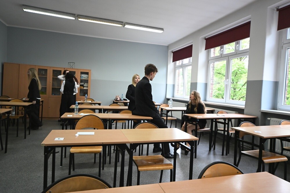 Egzamin maturalny 2025 rozpoczęty – uczniowie w całej Polsce przystąpili do testu dojrzałości. / fot. Marek Faber