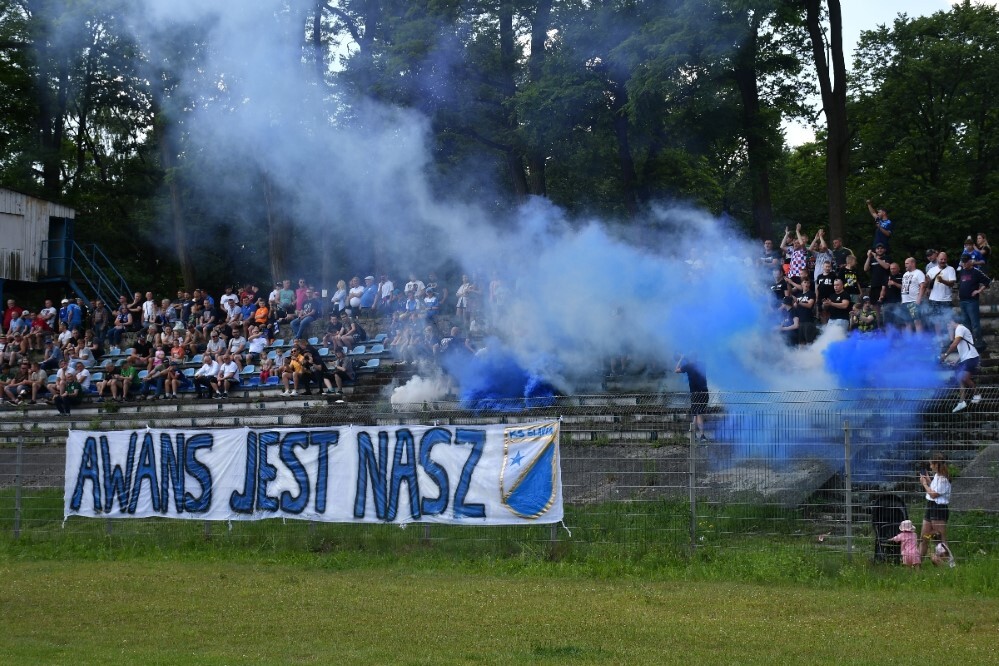 Za nami mecz Slavia Ruda Śląska vs. MKS Siemianowiczanka. Awans drużyny z Rudy Śląskiej! / fot. Jacek Knapik