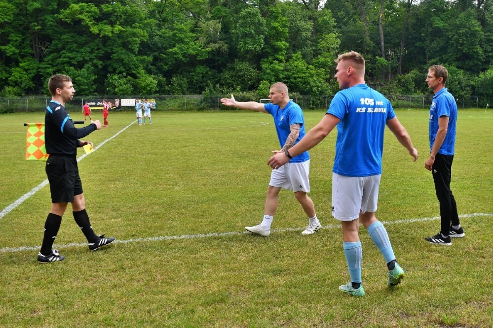 Za nami mecz Slavia Ruda Śląska vs. MKS Siemianowiczanka. Awans drużyny z Rudy Śląskiej! / fot. Jacek Knapik