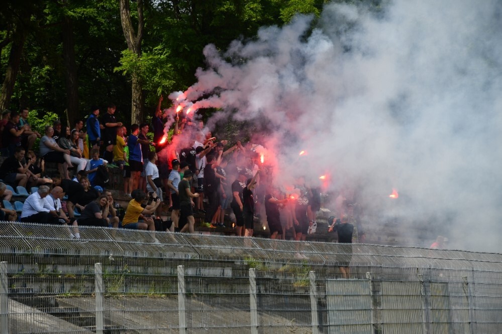 Za nami mecz Slavia Ruda Śląska vs. MKS Siemianowiczanka. Awans drużyny z Rudy Śląskiej!  / fot. Jacek Knapik