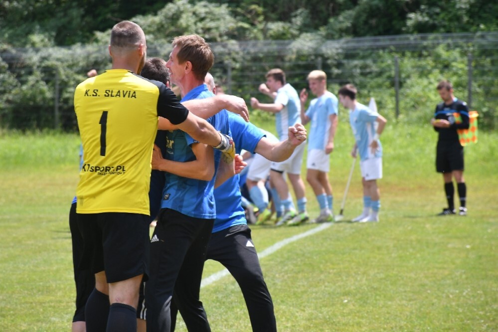 Za nami mecz Slavia Ruda Śląska vs. MKS Siemianowiczanka. Awans drużyny z Rudy Śląskiej!  / fot. Jacek Knapik