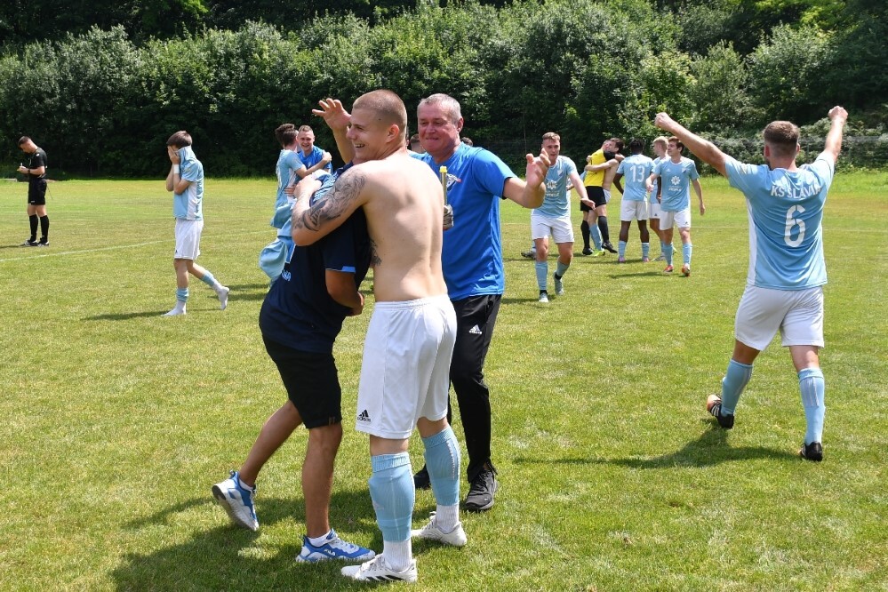 Za nami mecz Slavia Ruda Śląska vs. MKS Siemianowiczanka. Awans drużyny z Rudy Śląskiej!  / fot. Jacek Knapik