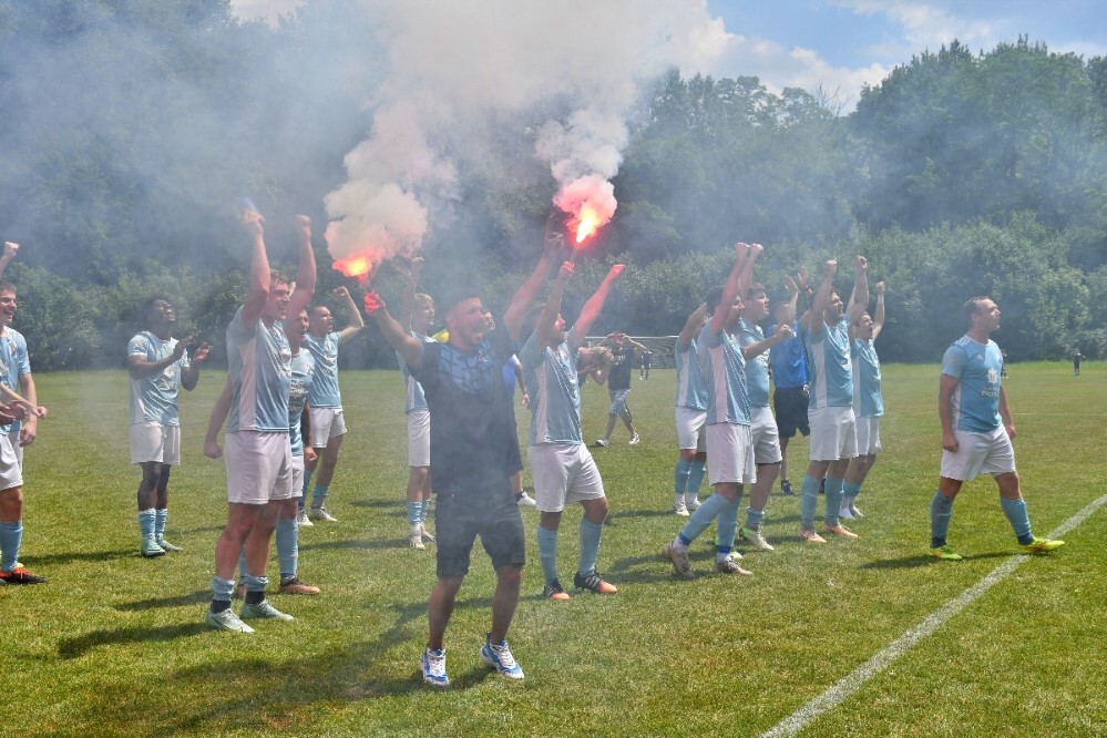 Za nami mecz Slavia Ruda Śląska vs. MKS Siemianowiczanka. Awans drużyny z Rudy Śląskiej! / fot. Jacek Knapik