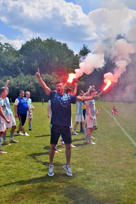 Za nami mecz Slavia Ruda Śląska vs. MKS Siemianowiczanka. Awans drużyny z Rudy Śląskiej! / fot. Jacek Knapik