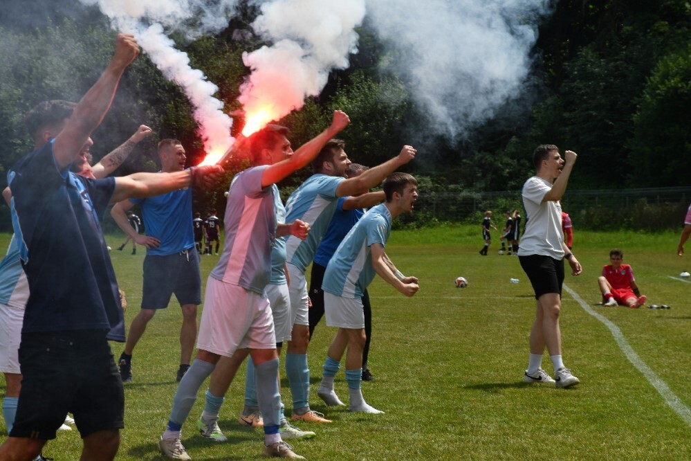 Za nami mecz Slavia Ruda Śląska vs. MKS Siemianowiczanka. Awans drużyny z Rudy Śląskiej! / fot. Jacek Knapik