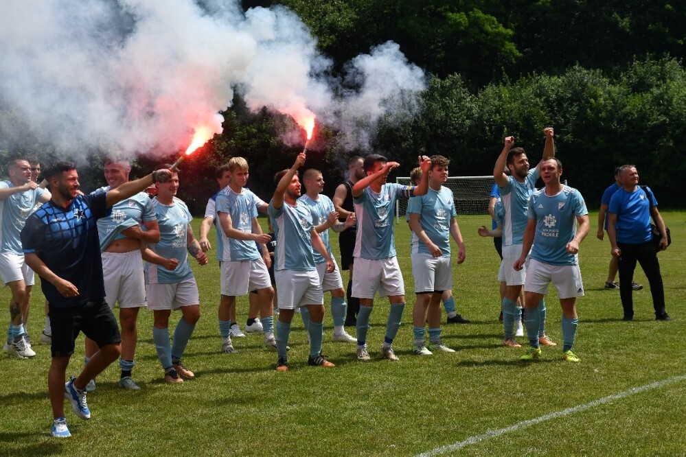Za nami mecz Slavia Ruda Śląska vs. MKS Siemianowiczanka. Awans drużyny z Rudy Śląskiej! / fot. Jacek Knapik