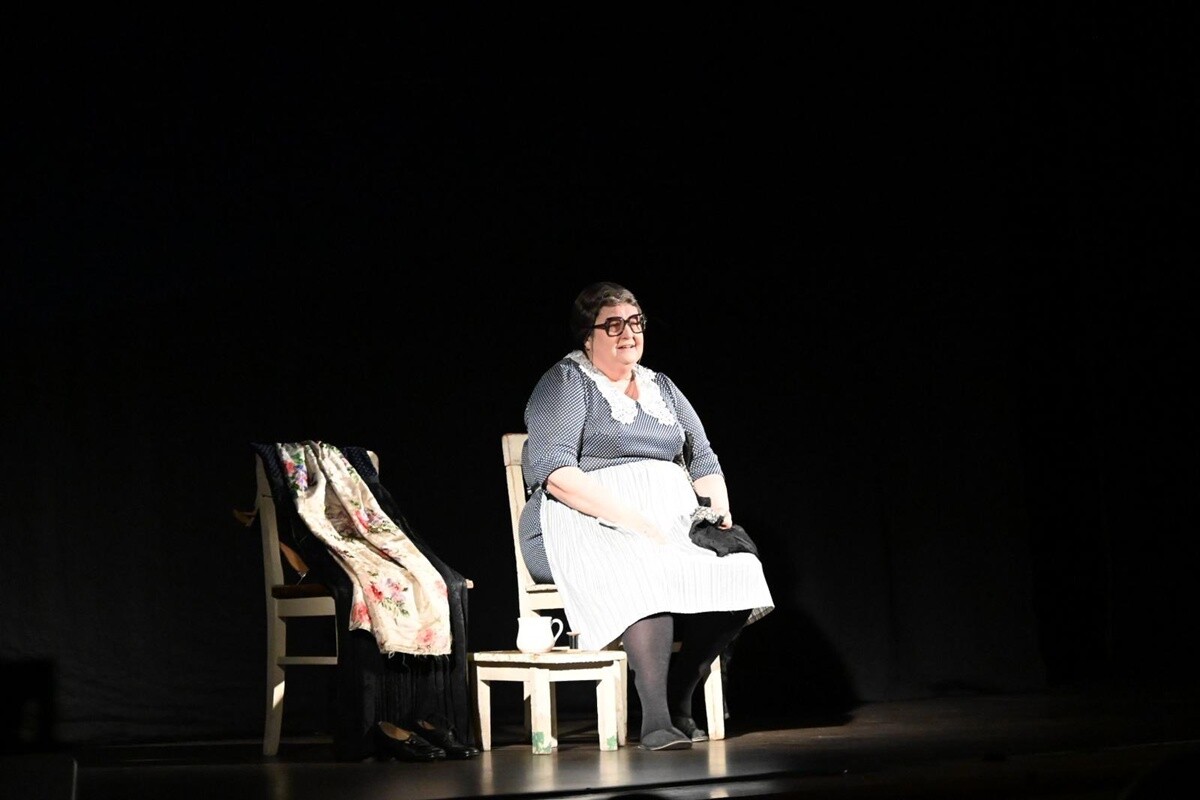 Spektakl „Mianujom mie Hanka” poruszył serca widzów w Bielszowicach. / fot. UM Ruda Śląska