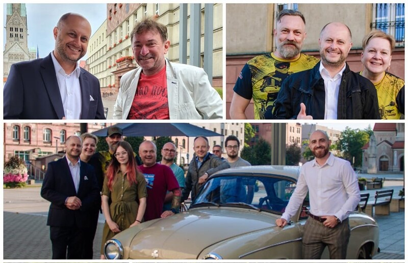 Michał Pierończyk z poparciem rudzkiego koła .Nowoczesnej