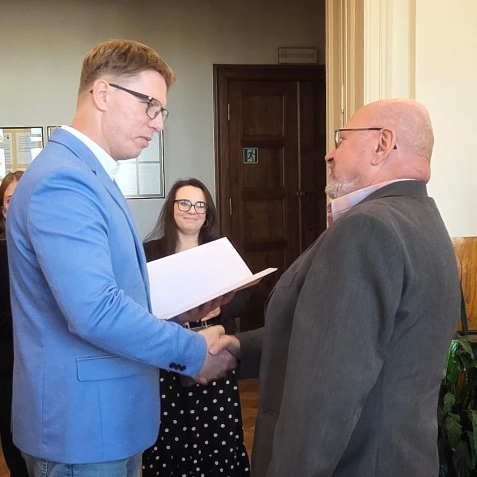 Nowa Miejska Rada Seniorów w Świętochłowicach rozpoczęła kadencję 2025–2029 / fot. Daniel Beger FB