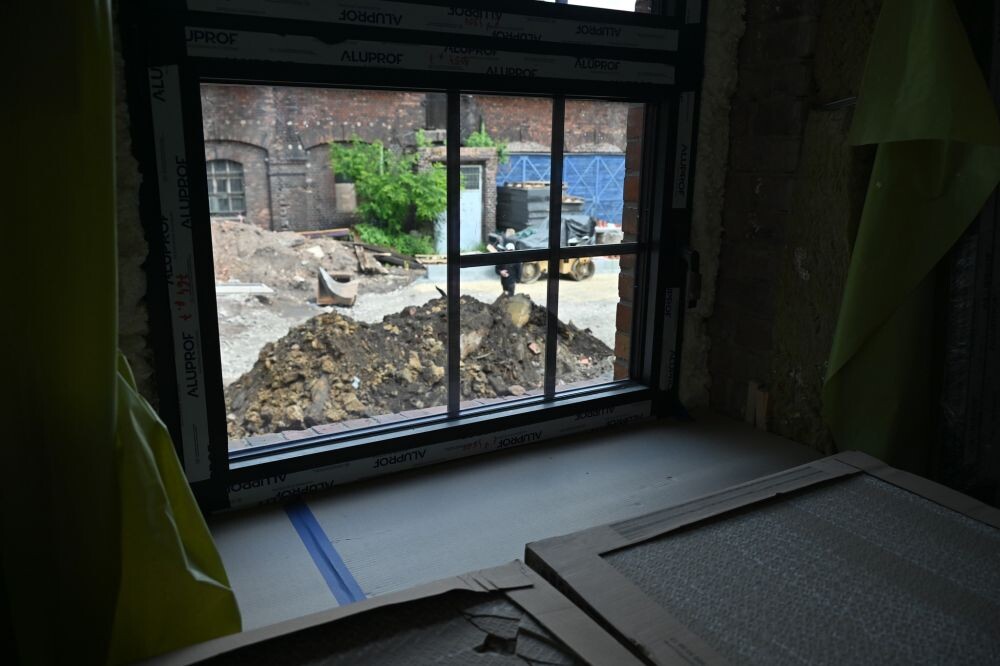 Prace wykończeniowe we „Franciszku” – mieszkania wkrótce zostaną oddane do użytku!/fot. FB Aleksandra Skowronek