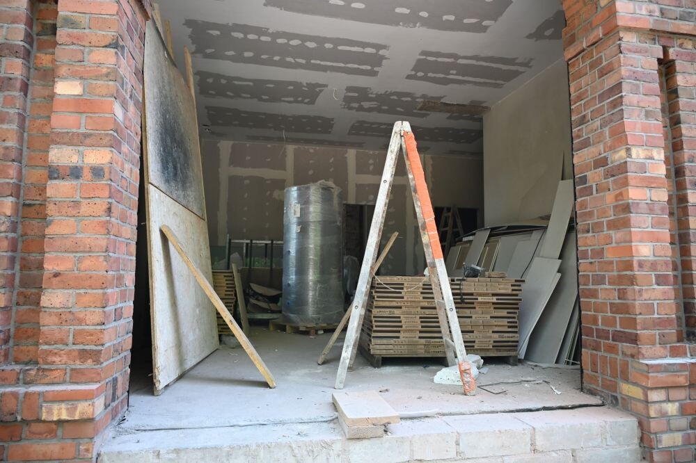 Prace wykończeniowe we „Franciszku” – mieszkania wkrótce zostaną oddane do użytku!/fot. FB Aleksandra Skowronek