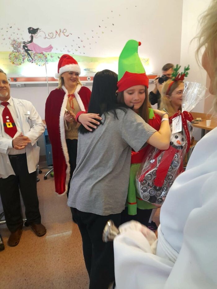 Mikołaj odwiedził Szpital Miejski/fot. Szpital Miejski w Rudzie Śląskiej