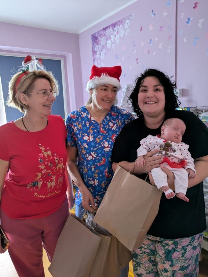 Mikołaj odwiedził Szpital Miejski/fot. Szpital Miejski w Rudzie Śląskiej