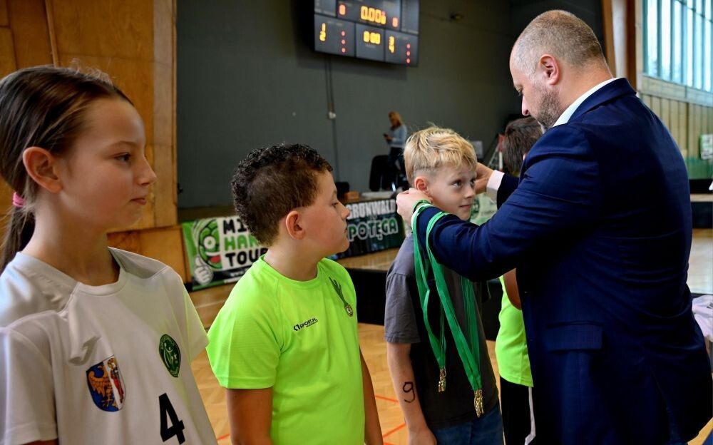 Mali szczypiorniści w akcji – za nami turniej Mini Handball Tour!/fot. FB Michał Pierończyk