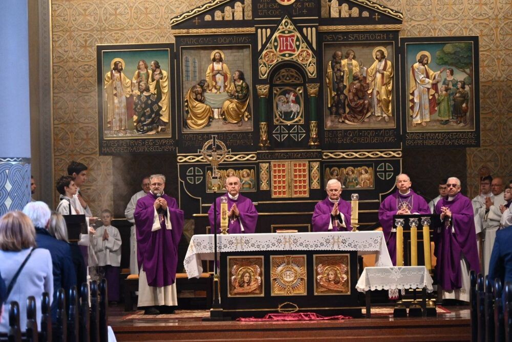 Msza Święta w intencji rudzkich rzemieślników i przedsiębiorców/fot. FB Michał Pierończyk