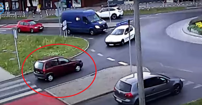 Na rondzie pod prąd. Rondo w Wirku przerasta kierowców [WIDEO]