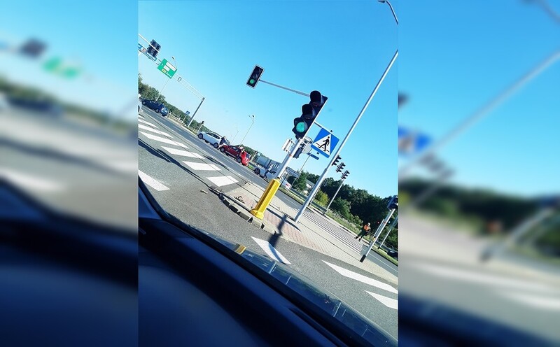 Na ulicy 1 Maja doszło do kolizji. Występują spore utrudnienia w ruchu