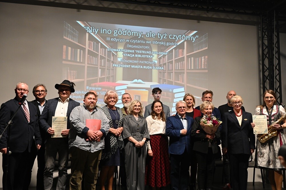III edycja „Niy ino godomy, ale tyż czytomy” w Stacji Biblioteka. / fot. UM Ruda Śląska