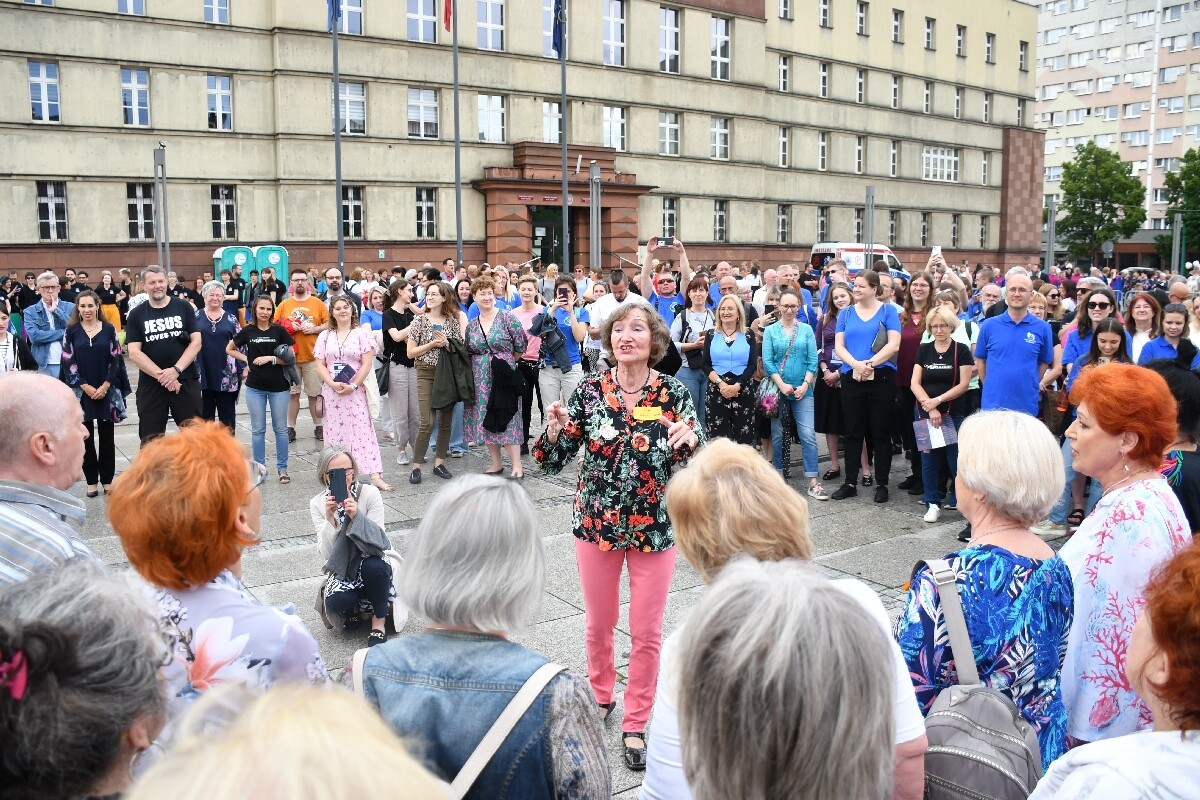 W sobotę, 25 maja w Rudzie Śląskiej odbyła się piąta edycja Nocy Chórów / Jacek Knapik