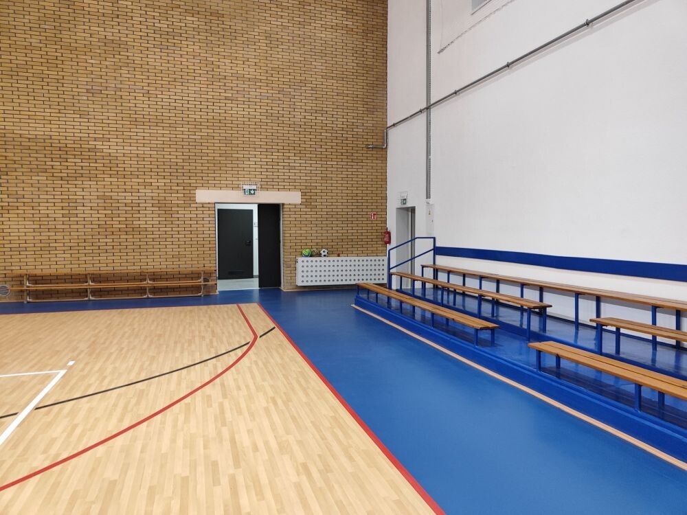 Remont sali gimnastycznej w SP nr 17 zakończony!/fot. Szkoła Podstawowa nr 17 im. prof. Jana Karskiego w Rudzie Śląskiej