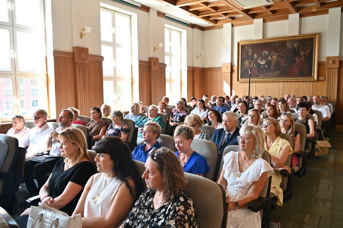 Nowi dyrektorzy szkół i przedszkoli w Rudzie Śląskiej. / fot. UM Ruda Śląska