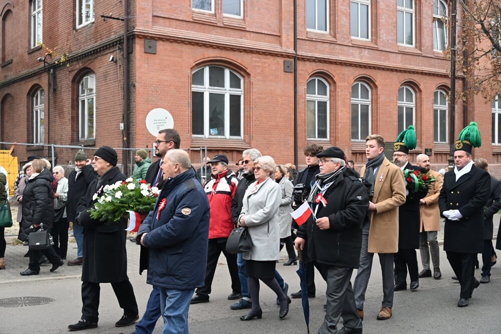 Obchody 106. rocznicy odzyskania niepodległości. / fot. UM Ruda Śląska