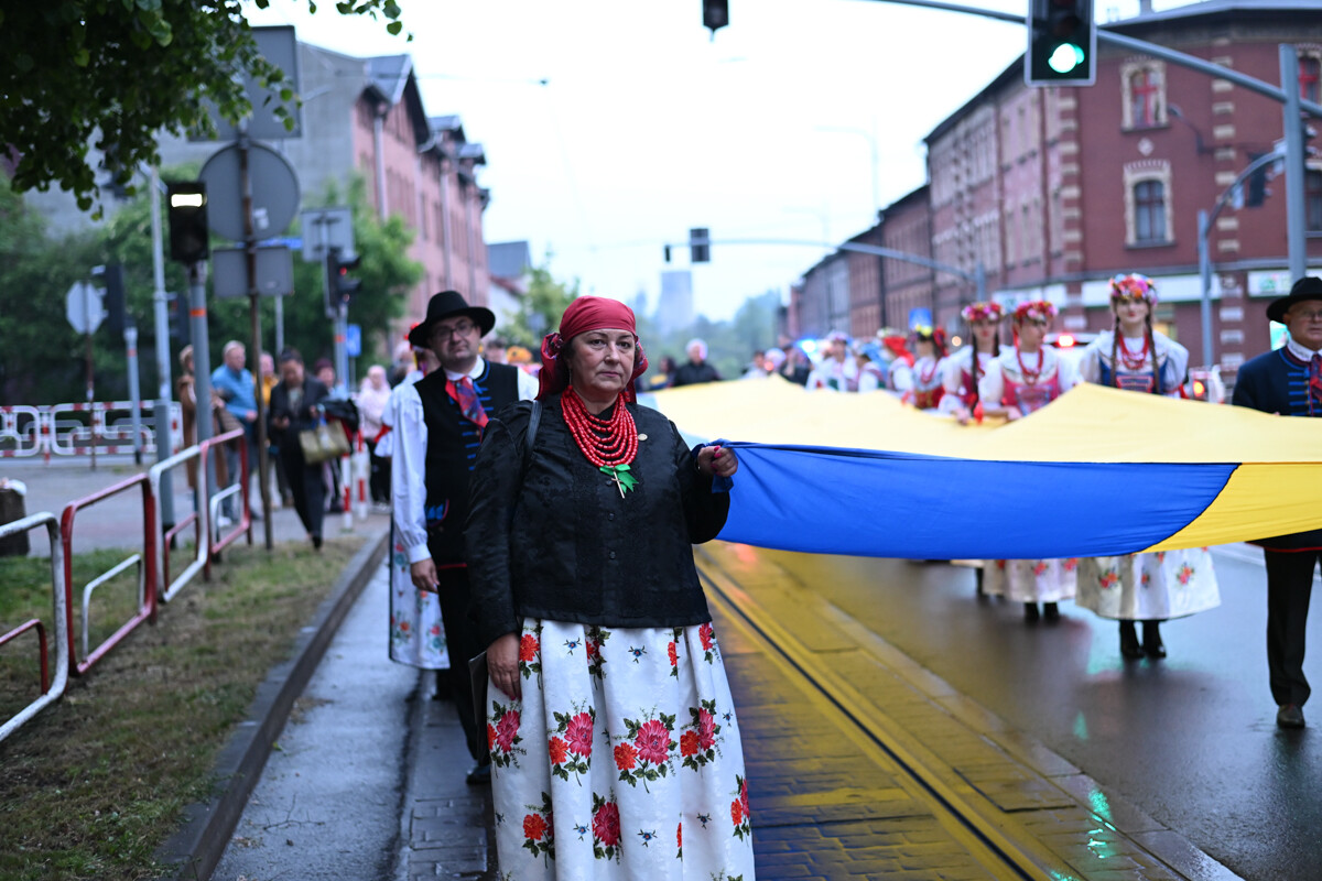 Ruda Śląska uczciła 80. rocznicę Tragedii Górnośląskiej / fot. Marek Faber