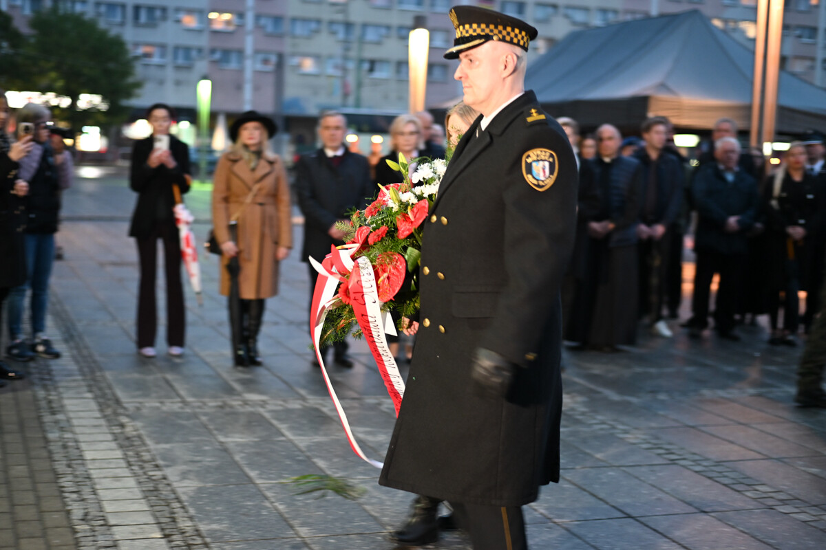 Ruda Śląska uczciła 80. rocznicę Tragedii Górnośląskiej / fot. Marek Faber
