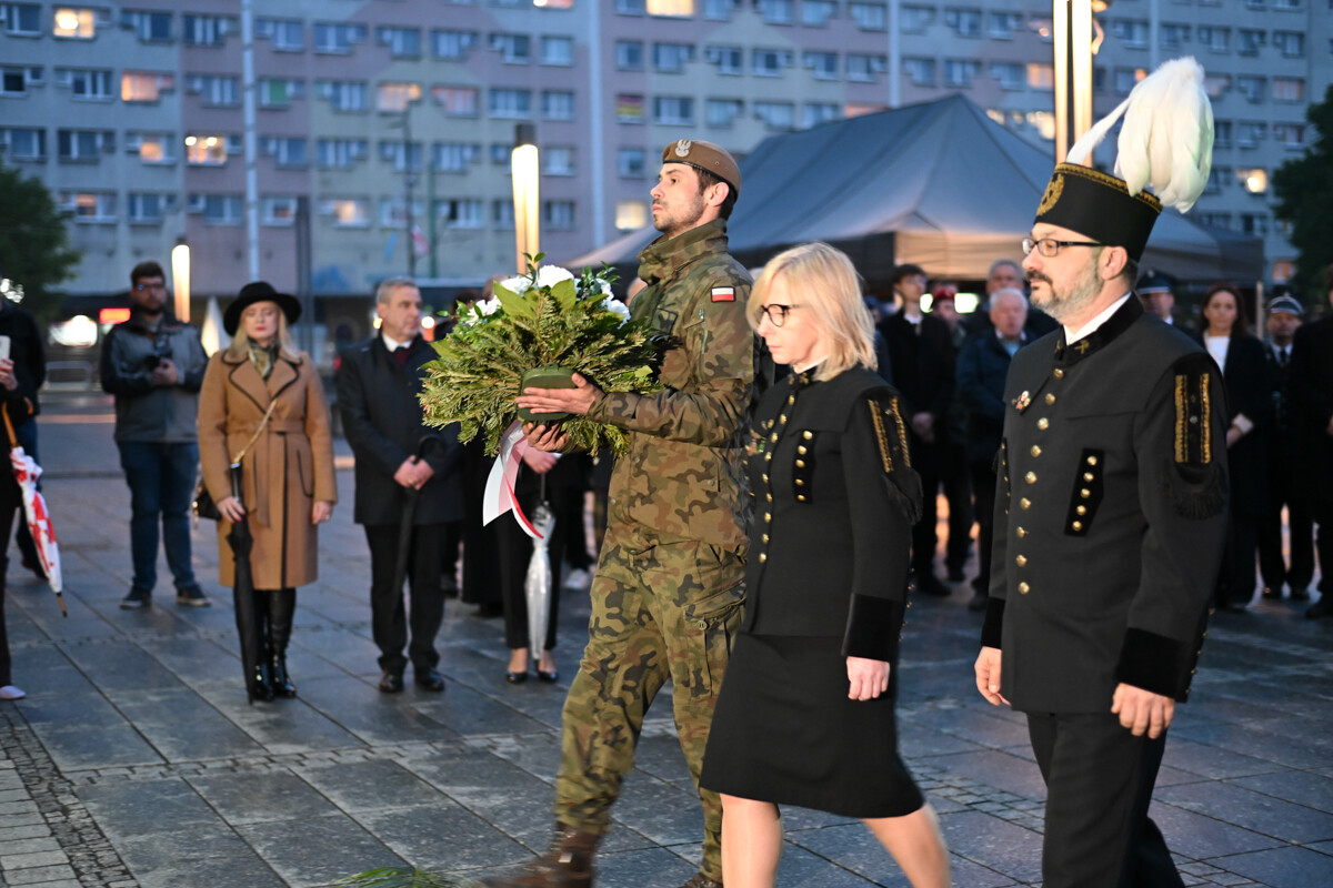Ruda Śląska uczciła 80. rocznicę Tragedii Górnośląskiej / fot. Marek Faber