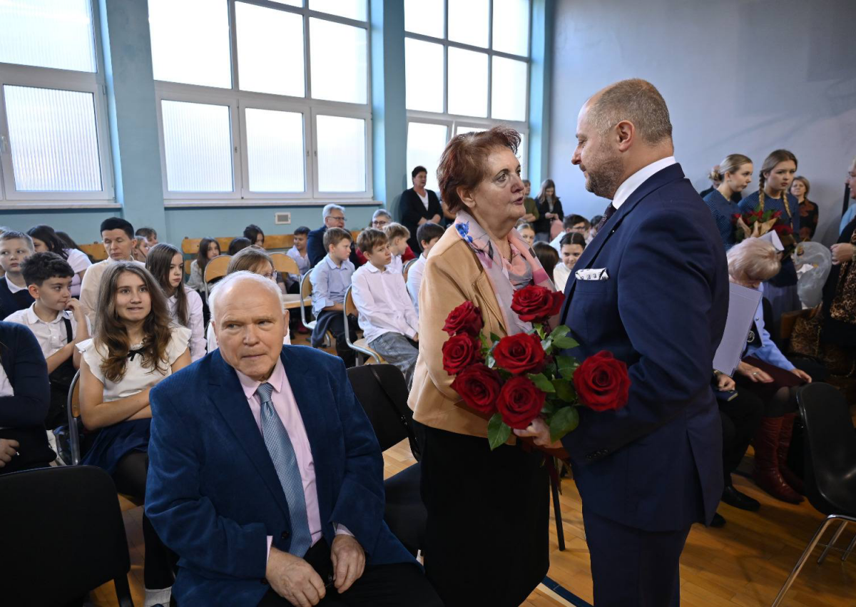 Obchody "Święta Patrona" w Szkole Podstawowej nr 22. / fot. UM Ruda Śląska / SP 22