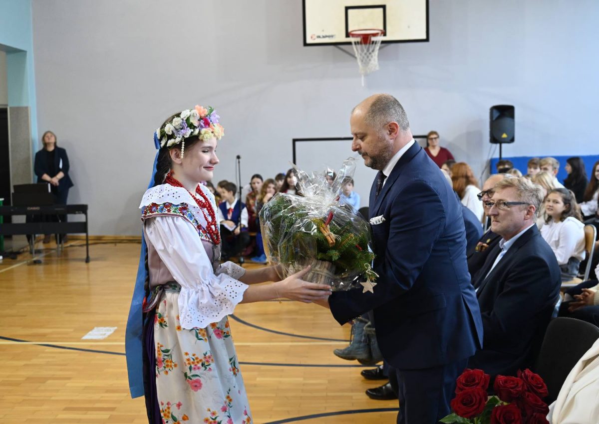 Obchody "Święta Patrona" w Szkole Podstawowej nr 22. / fot. UM Ruda Śląska / SP 22