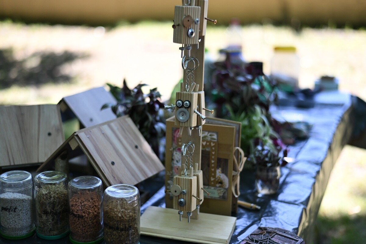 Ogród Śniadaniowy ŚTI rozpoczął jubileuszową edycję. Ruda Śląska znów bawi się w zielonym rytmie lata. / fot. Marek Faber