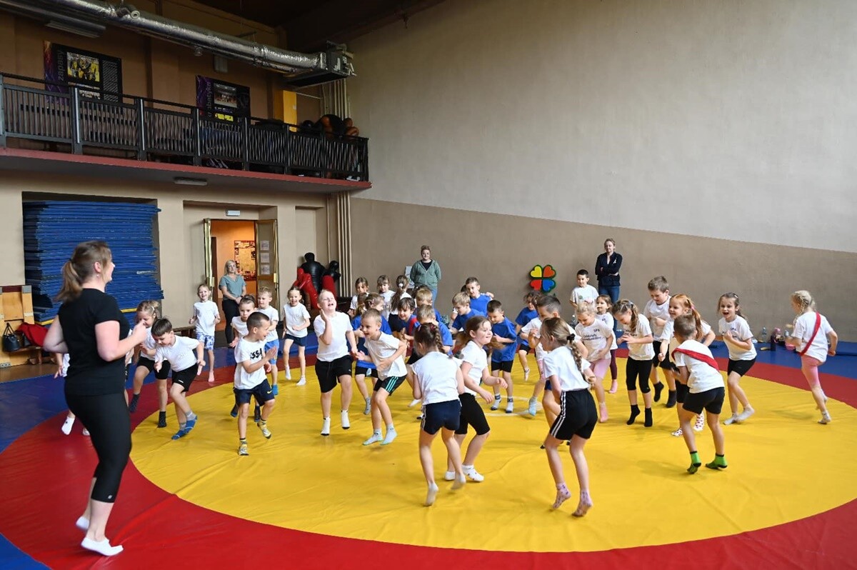 We wtorek odbyła się Olimpiada Sportowa dla przedszkolaków. Udział w wydarzeniu wzięło 8 przedszkoli z terenu Rudy Śląskiej. / fot. UM Ruda Śląska